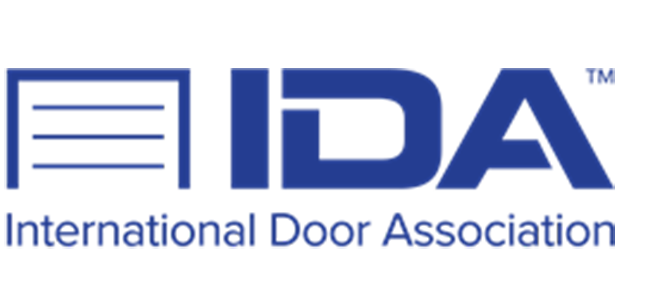 International Door Association logo